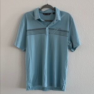 Travis Mathew Light Blue Polo Shirt